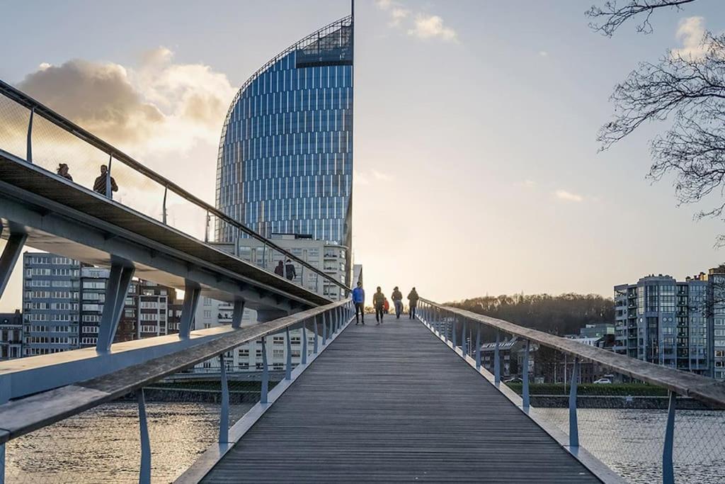 La Suite Ara, Avec Sauna Liège Exterior foto